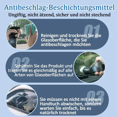 🔥 Mikromolekularer Antibeschlag-Beschichtungsmittel-Wischer