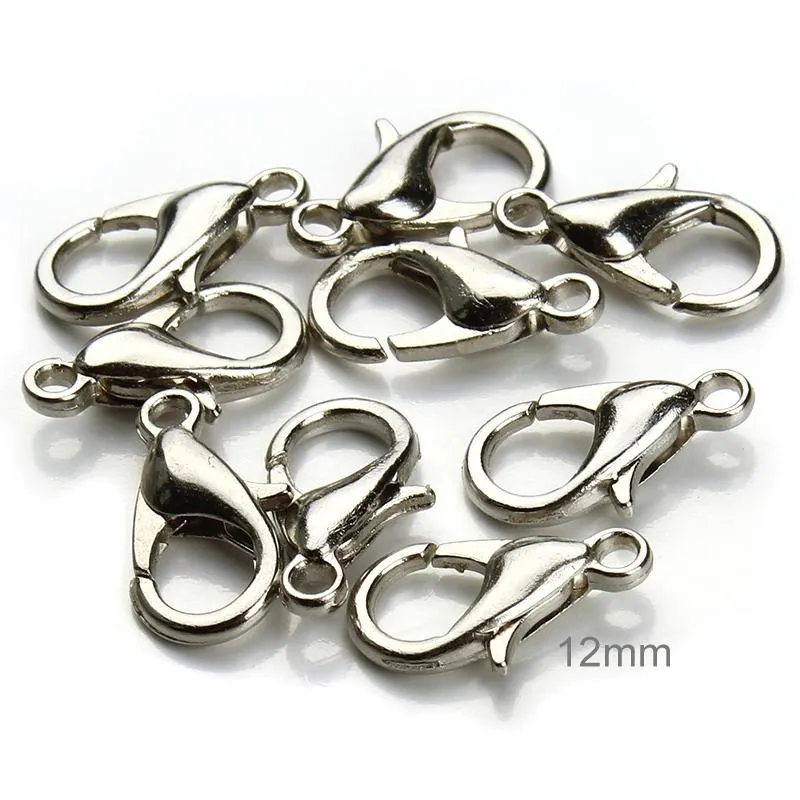 12Mm High Quality Alloy Lobster Claw For Diy Jewelry
