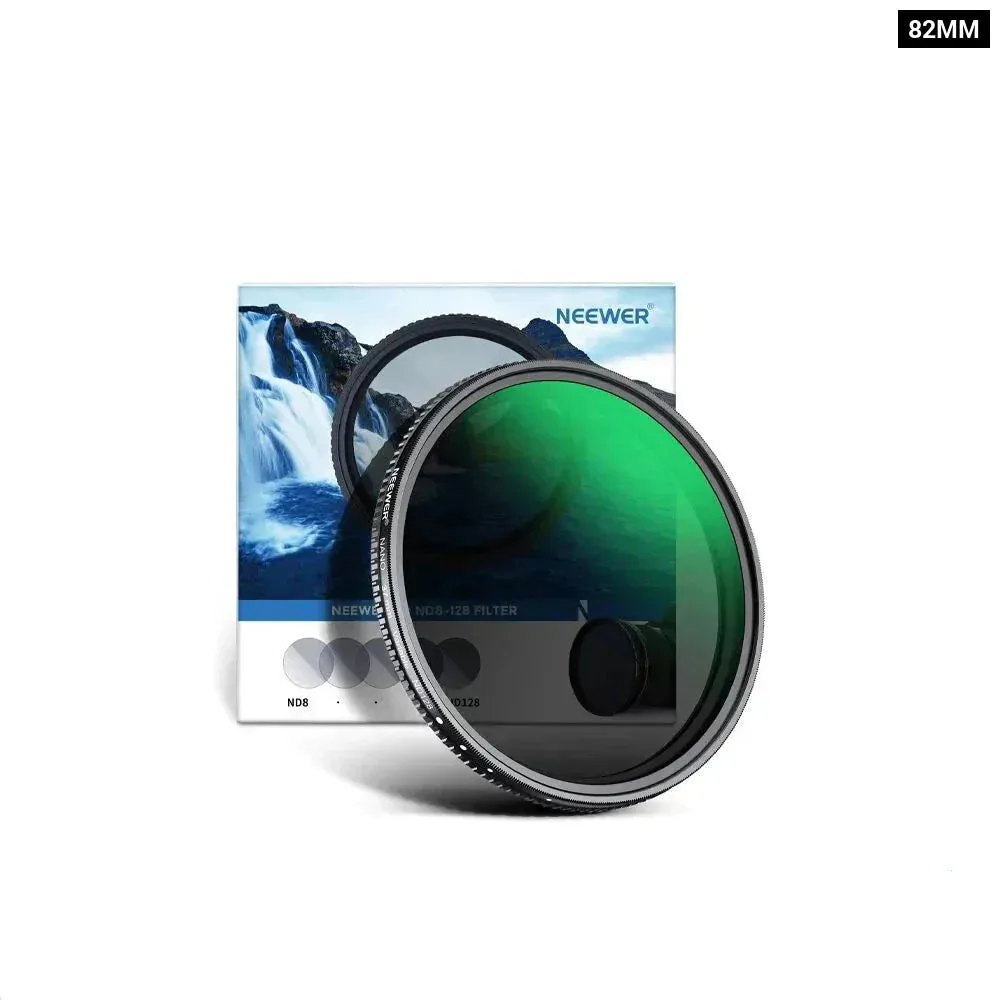 2 Piece Black Diffusion Lens Filter Kit for Cinematic Effects 1/4 & 1/8 Mist Filters with Storage Cases Hd Optical Glass