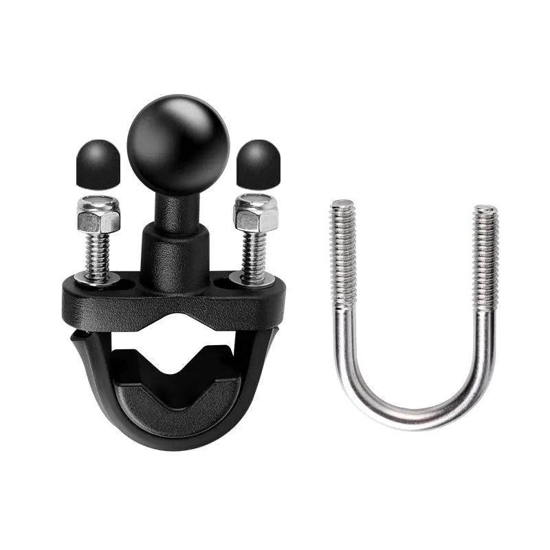 25mm Ball Head Motorcycle Rearview Mirror Mount Holder for Gopro Insta360 Dji Action and Other Action Cameras