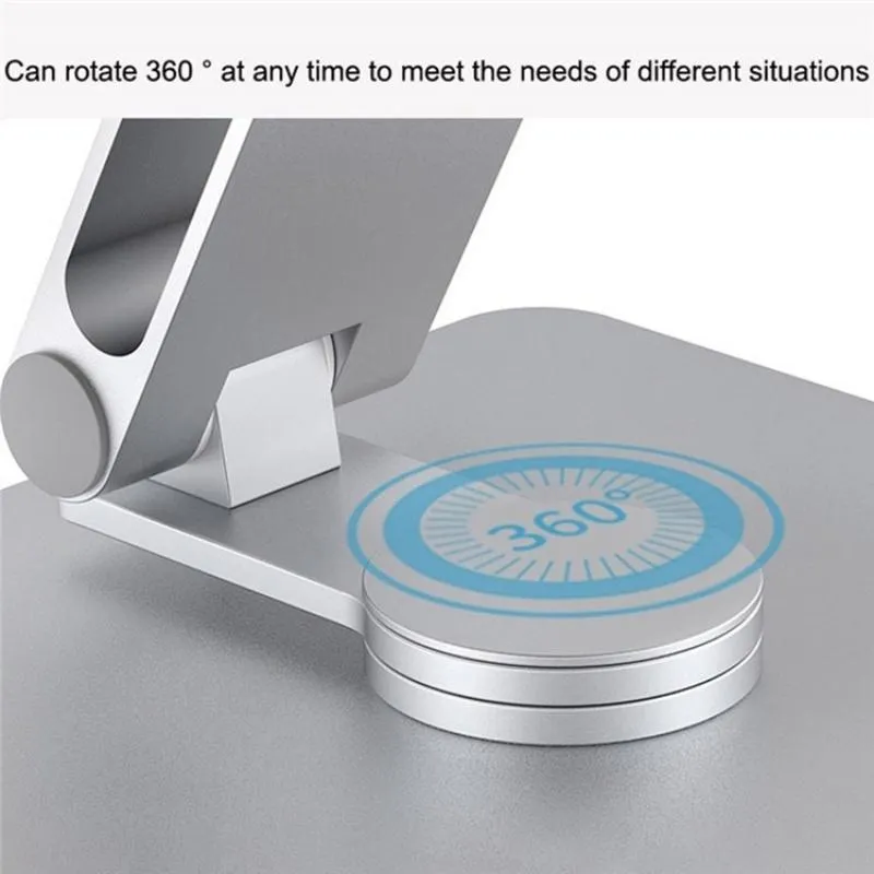 360 Degree Rotating Laptop & Book Stand | Adjustable & Hands-Free
