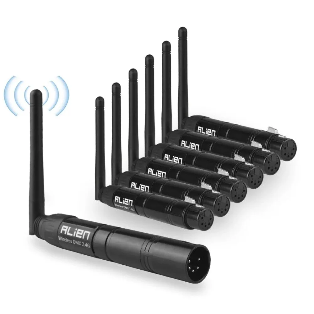 5 Pin Din 2.4g Dmx Wireless Dfi Controller Xlr Transmitter Receiver Dmx512 Signal for Stage Par Moving Head Laser Lights