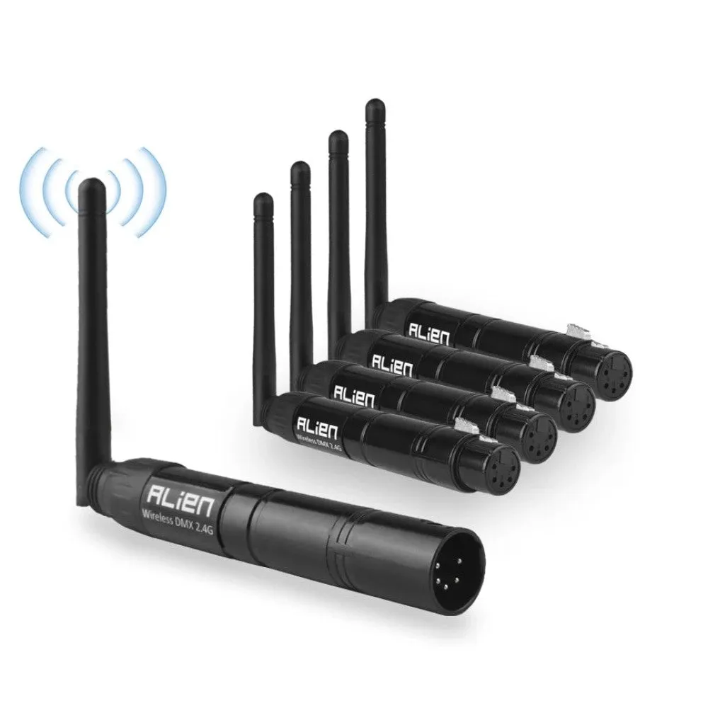 5 Pin Din 2.4g Dmx Wireless Dfi Controller Xlr Transmitter Receiver Dmx512 Signal for Stage Par Moving Head Laser Lights