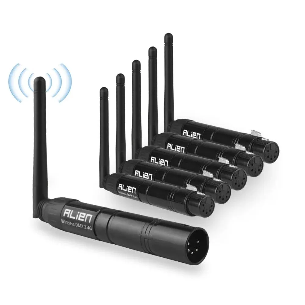 5 Pin Din 2.4g Dmx Wireless Dfi Controller Xlr Transmitter Receiver Dmx512 Signal for Stage Par Moving Head Laser Lights