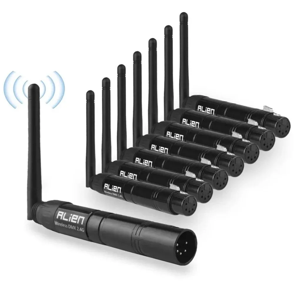 5 Pin Din 2.4g Dmx Wireless Dfi Controller Xlr Transmitter Receiver Dmx512 Signal for Stage Par Moving Head Laser Lights