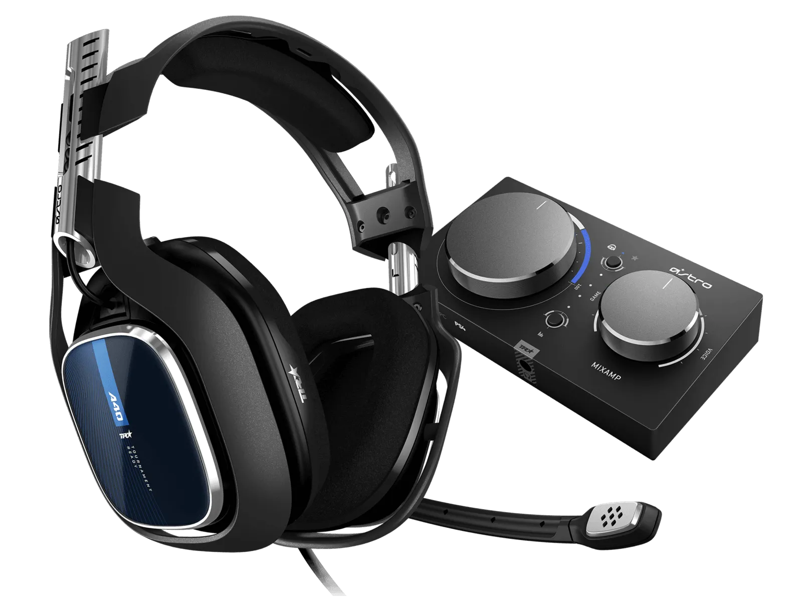 ASTRO A40 TR GAMING HEADSET   MIXAMP PRO (PC/MAC/PS4) (BLUE)