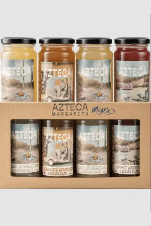 AZTECA MARGARITA GIFT PACK   BADASS SALT