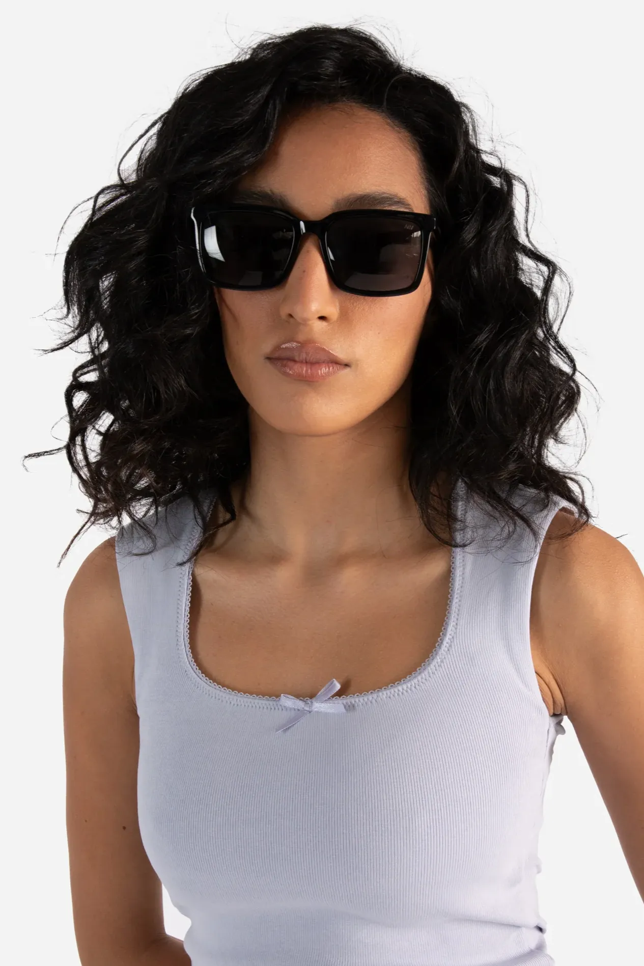Bidle-2 Recycled Rectangle Sunglasses