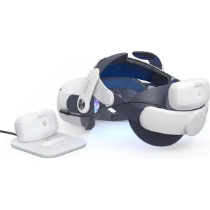 BOBOVR M2 Plus Head Strap Twin Battery Combo Compatible With Oculus Quest 2 (M2 Plus-2)