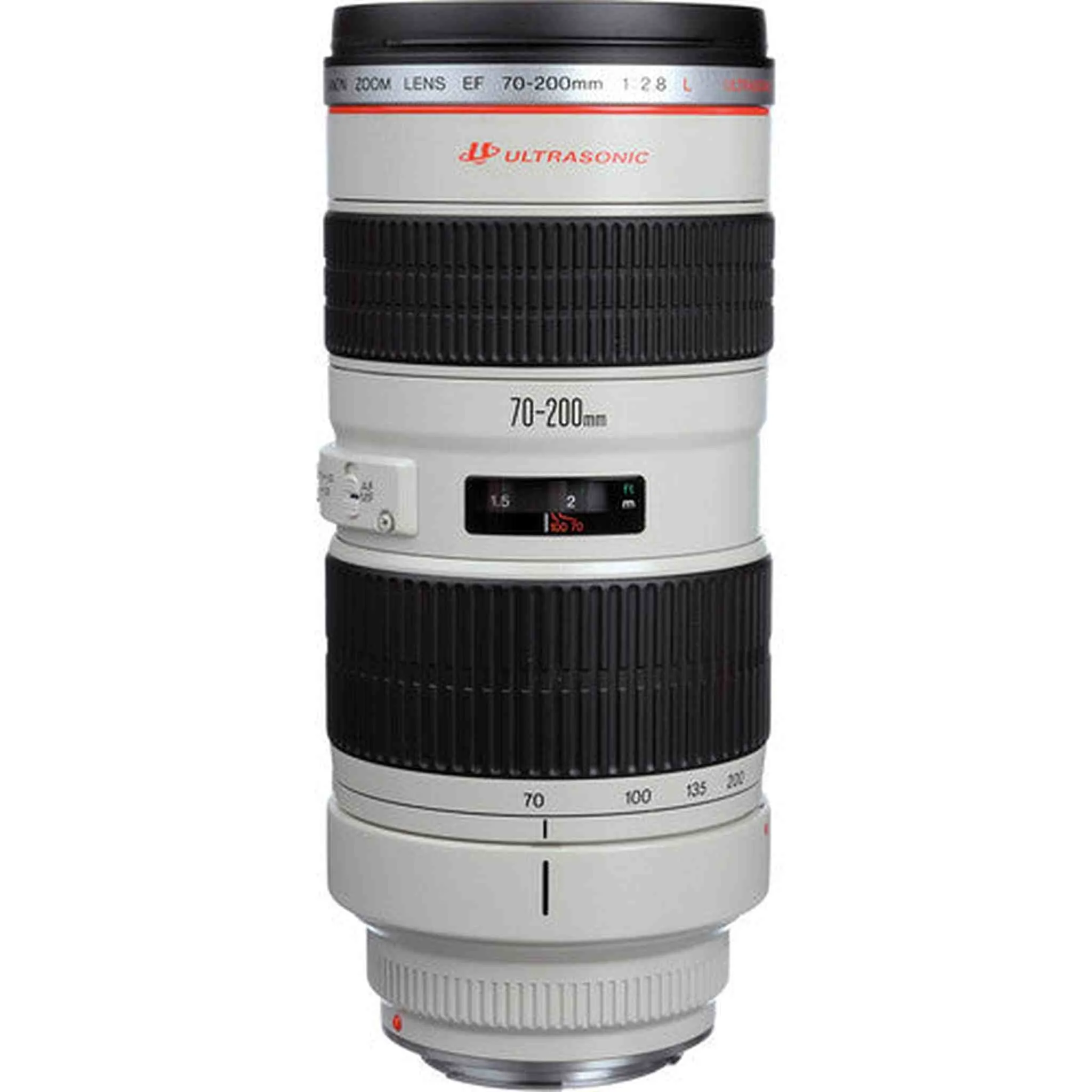 Canon EF 70-200mm f/2.8L USM Lens Bundle with Cleaning Kit, Filter Kits, and Padded Lens Case (International Model)