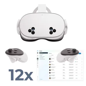 Career & Vocational VR Kit for Training & Simulation | 12 Students | Quest 3S 128GB | 3-year Warranty