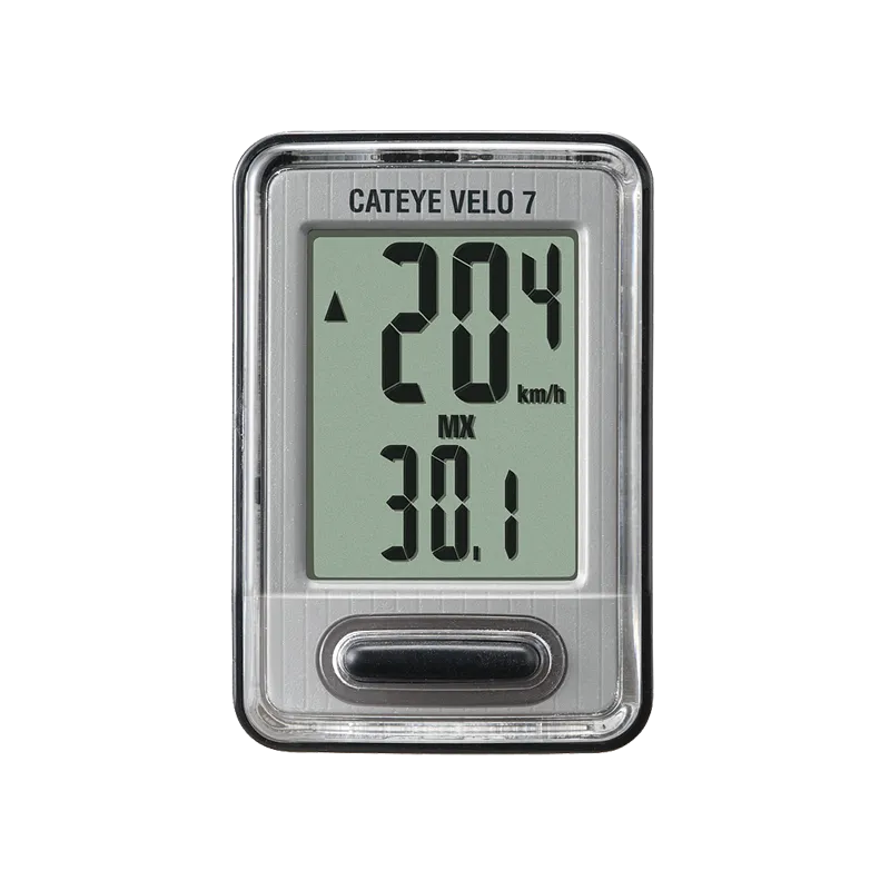 CatEye Cyclocomputer Velo 7 (Wired)