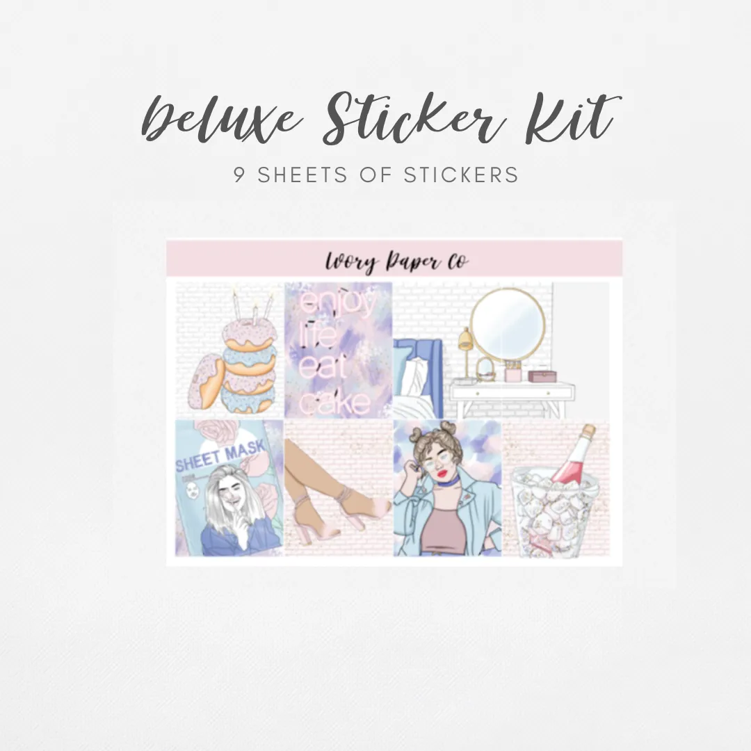 Celebrate | Deluxe Kit (Glossy Planner Stickers)