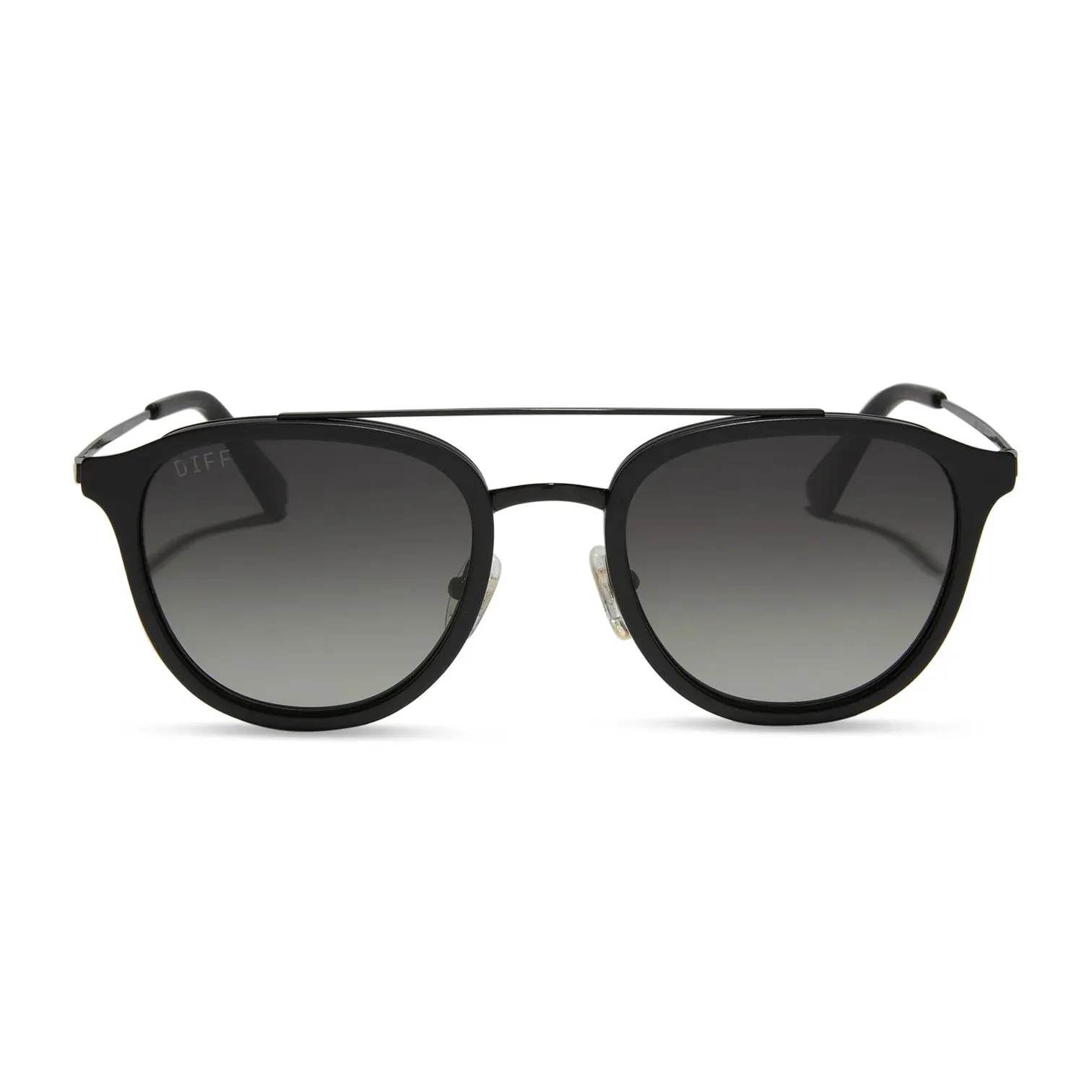 DIFF Camden Sunglasses - Polarized MATTE BLACK