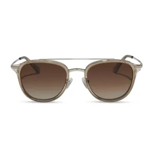 DIFF Camden Sunglasses - Polarized VINTAGE CRYSTAL