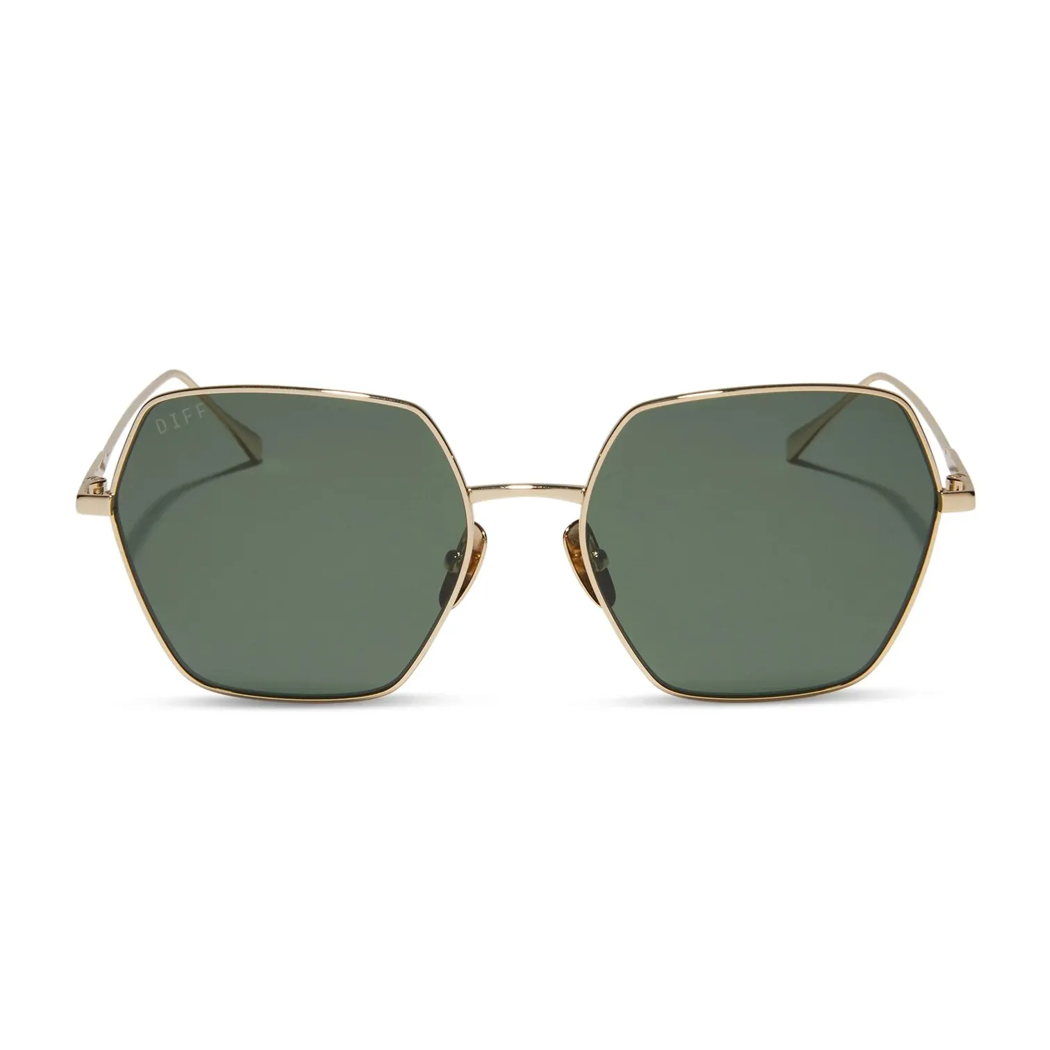DIFF Harlowe Sunglasses - Polarized GOLD