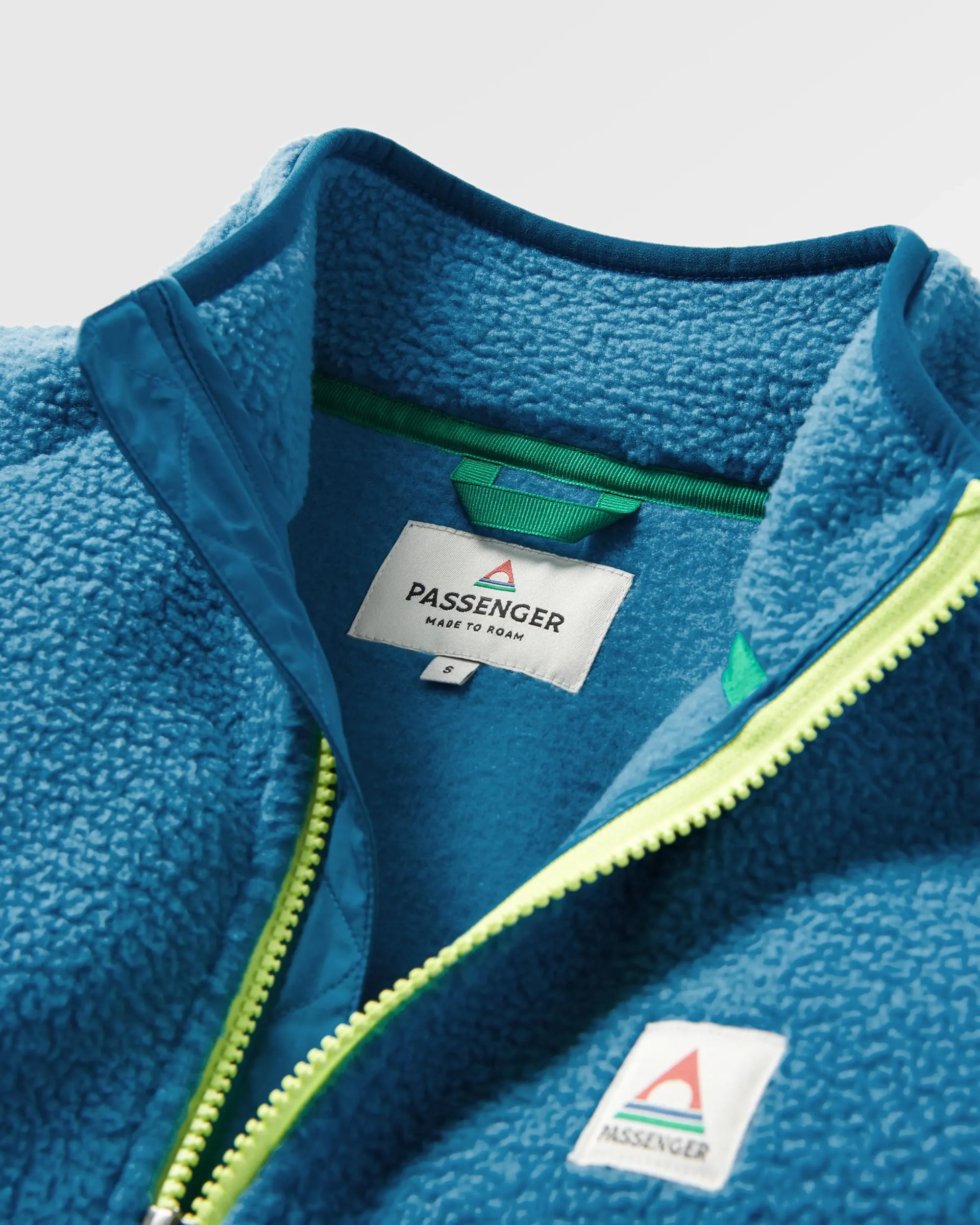 Fairbanks Full Zip Recycled Sherpa Fleece - Lilac Mist