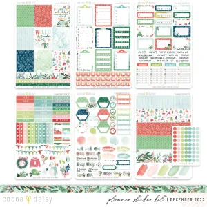 Frost & Frolic Planner Sticker Kit December 2022