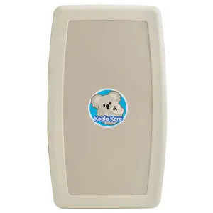 Koala Kare KB301-00 Beige Vertical Baby Changing Station, Surface-Mounted