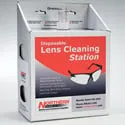 Lens Cleaning Station with 16 Ounce Spray & 1200 8inx4in Wipes