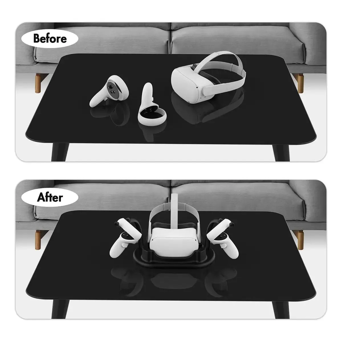 Magnetic Charging Dock - Black | for Quest 2