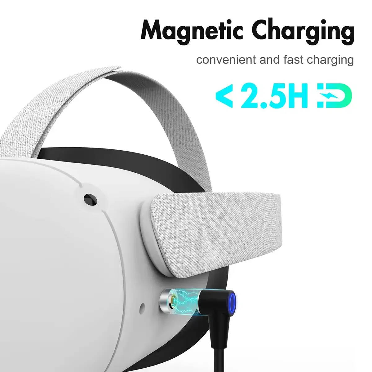 Magnetic Charging Dock - Black | for Quest 2
