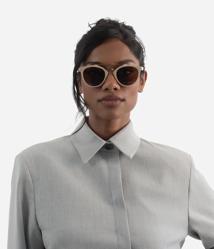Matt & Nat Aldie Polarized Sunglasses - Nude