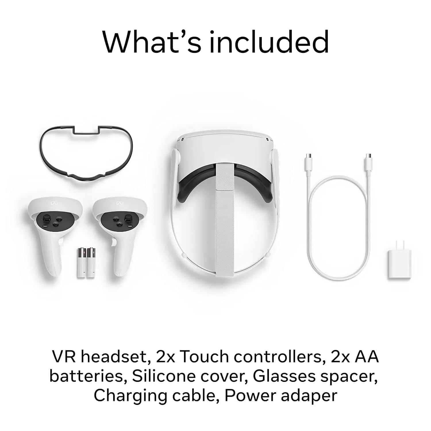 Meta Quest 2 VR Headset: 256GB   Free GOLF  & Space Pirate Trainer DX!