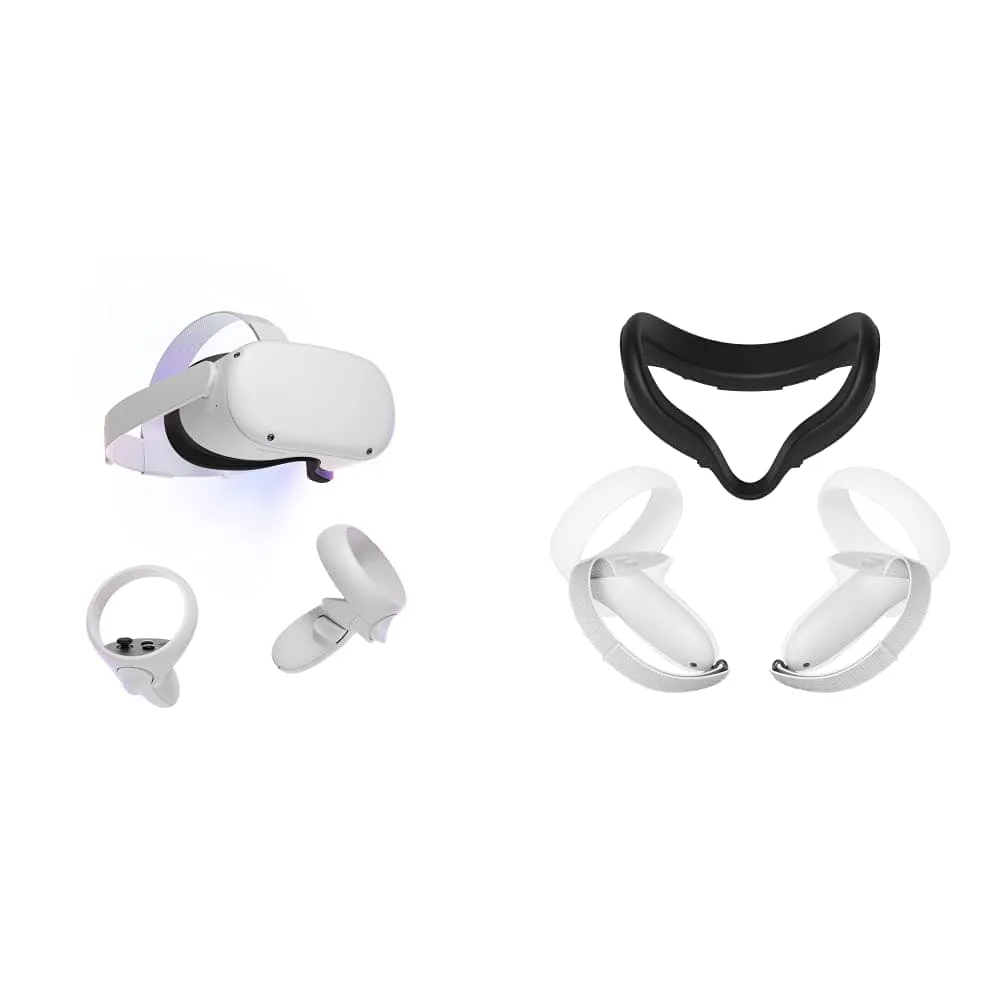 Meta Quest 2 VR Headset: 256GB   Free GOLF  & Space Pirate Trainer DX!