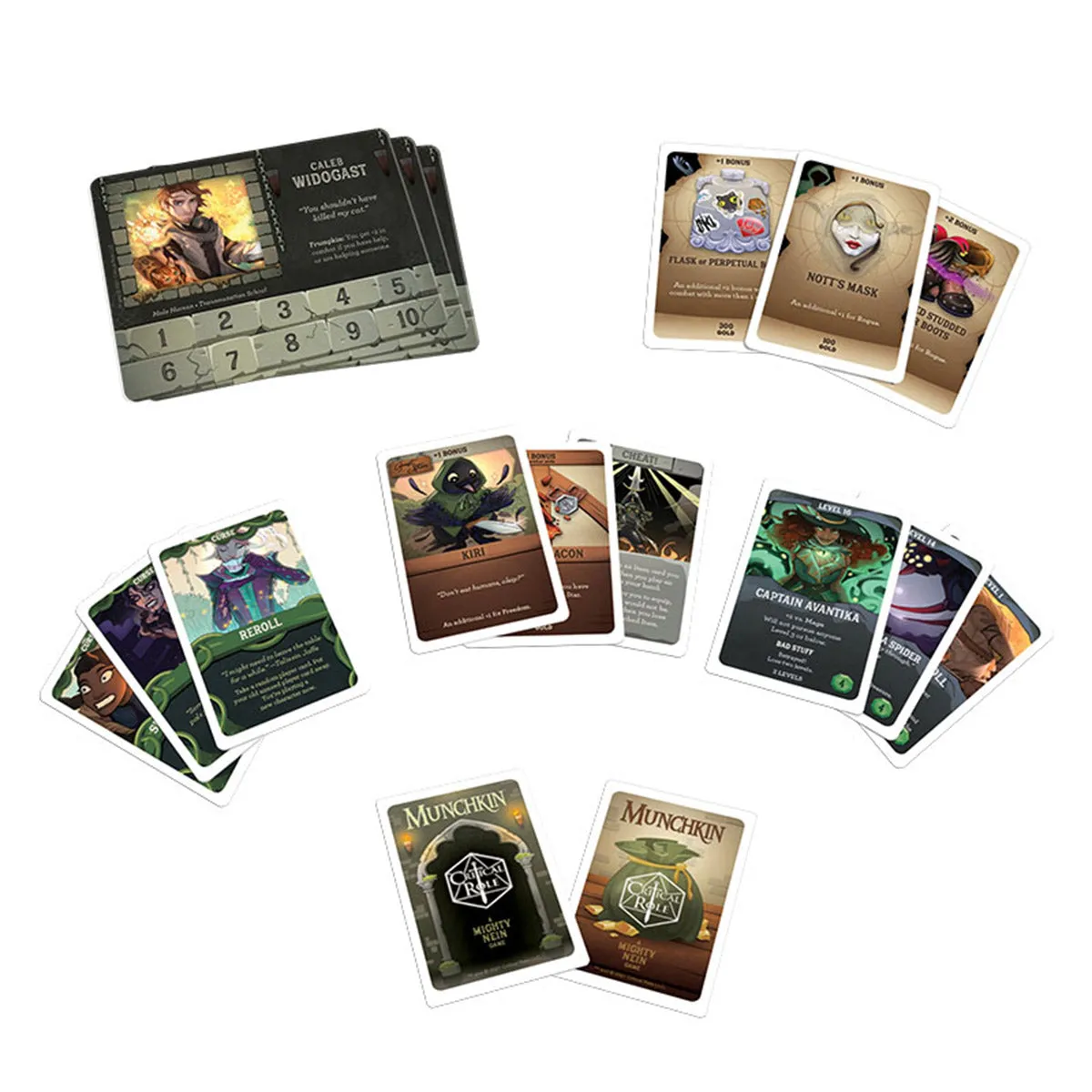 MUNCHKIN: Critical Role - A Mighty Nein Game