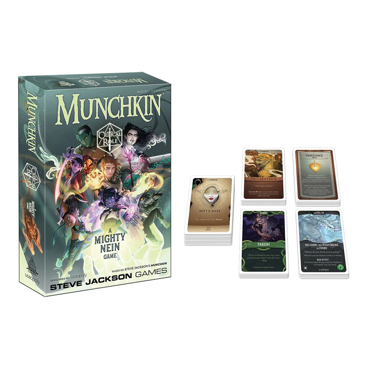 MUNCHKIN: Critical Role - A Mighty Nein Game