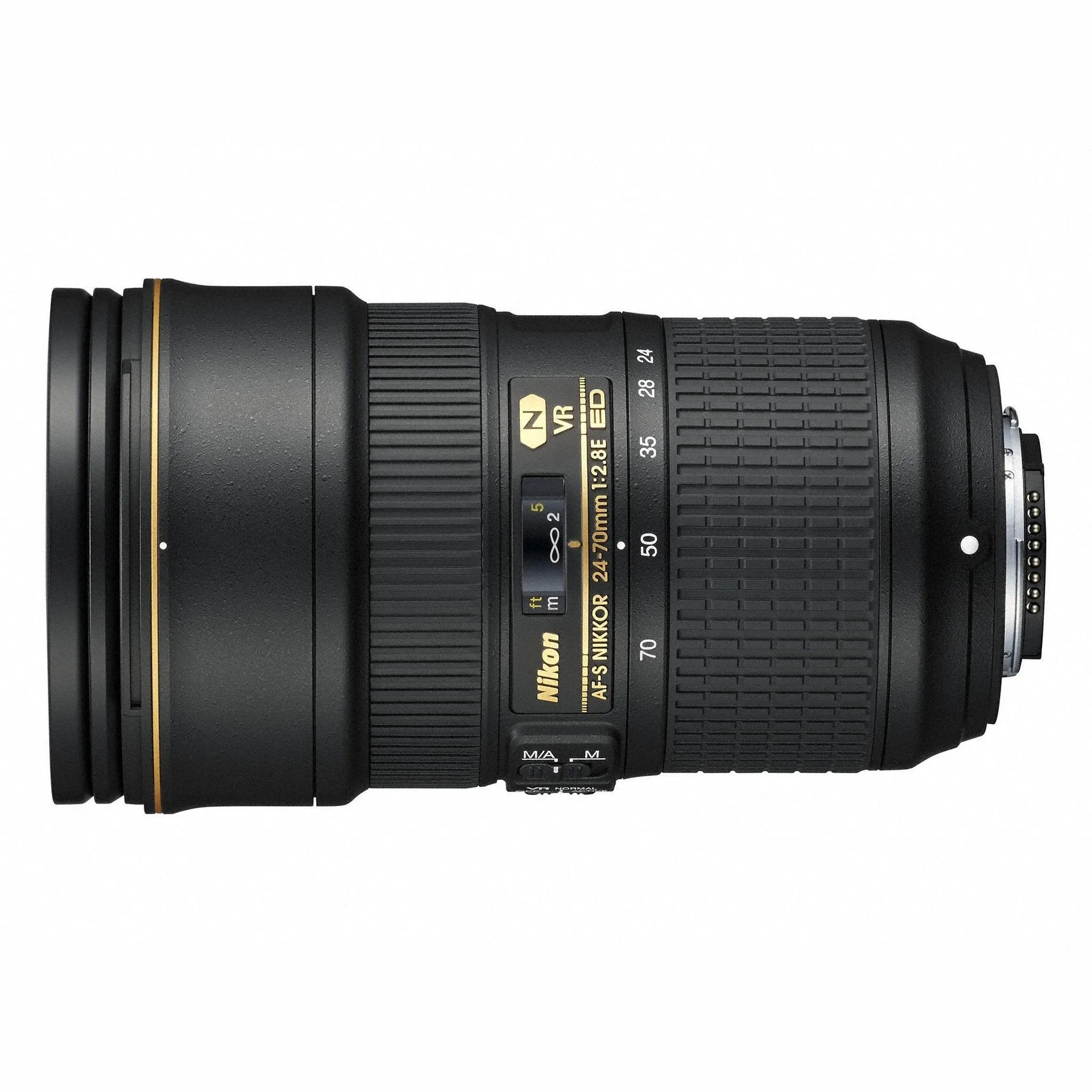 Nikon AF-S FX NIKKOR 24-70mm f/2.8E ED Vibration Reduction Zoom Lens with Auto Focus for Nikon DSLR Cameras-International Model