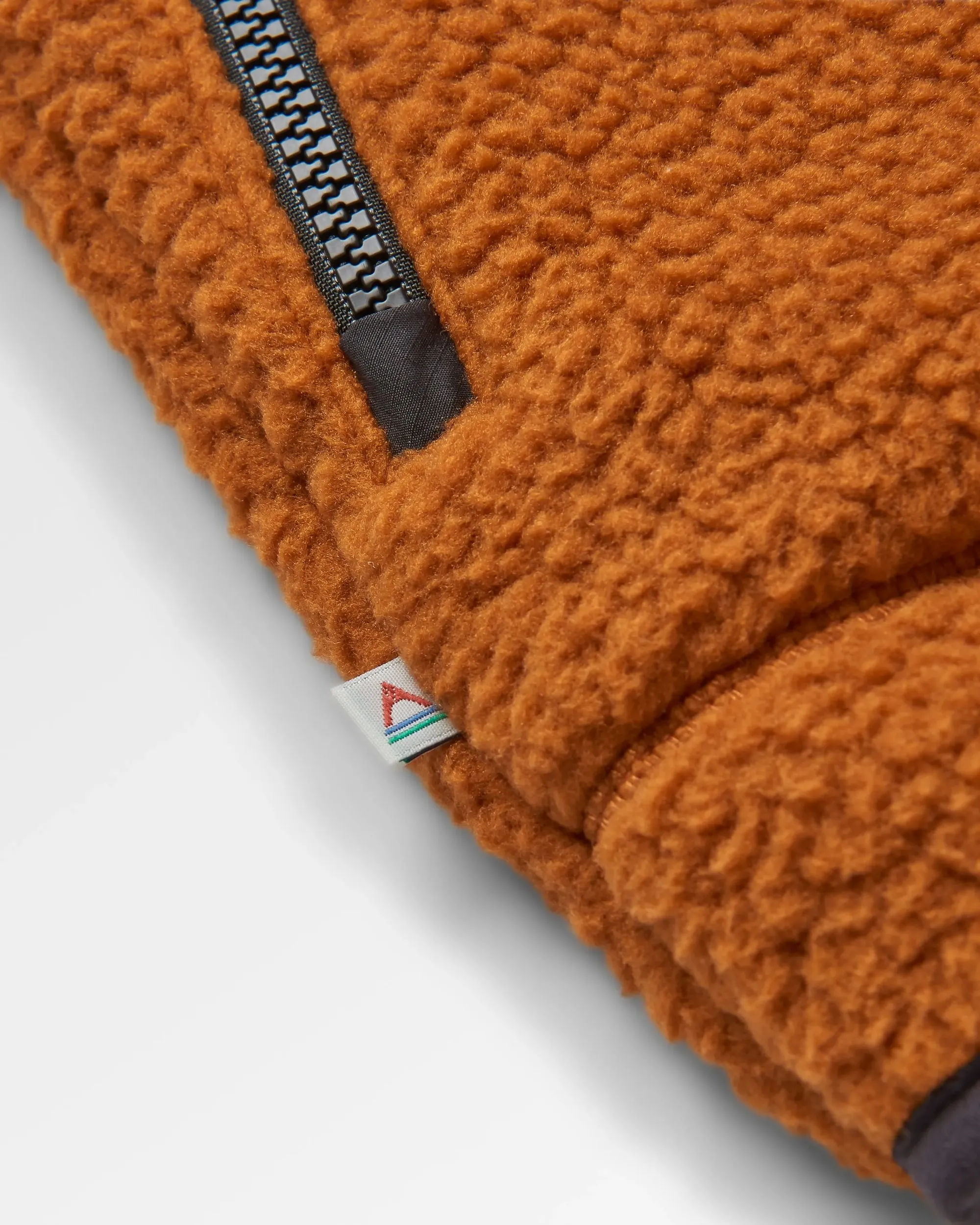 Offgrid 2.0 1/2 Zip Recycled Sherpa Fleece - Glazed Ginger