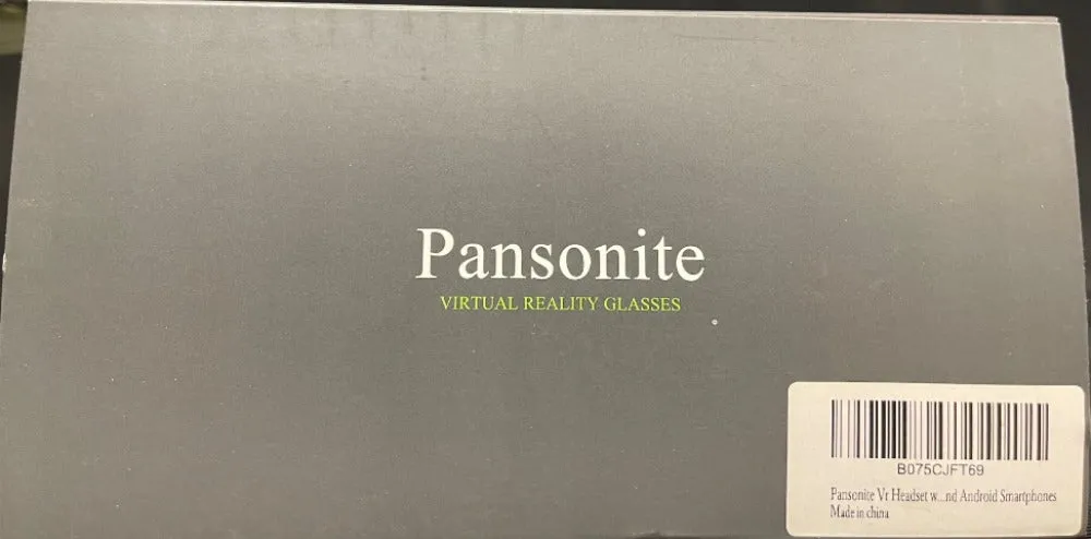 Pansonite VR - VIRTUAL REALITY Headset