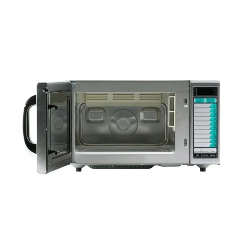 Sharp R-21LVF Medium Duty Commercial Microwave Oven, 120V