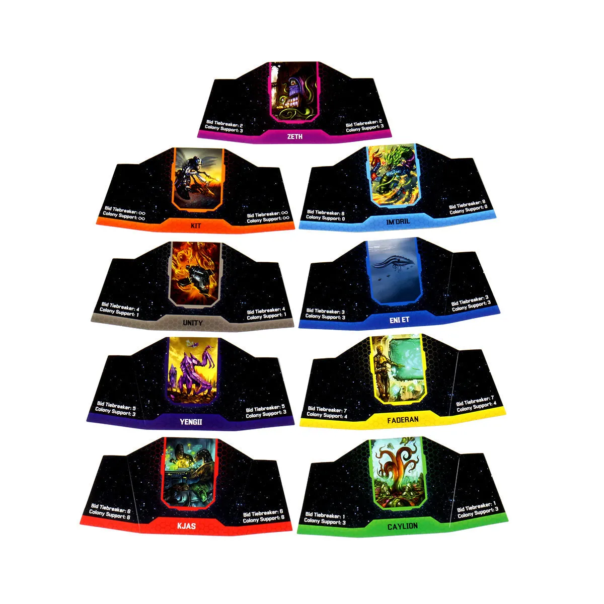 Sidereal Confluence: Remastered Edition Board Game