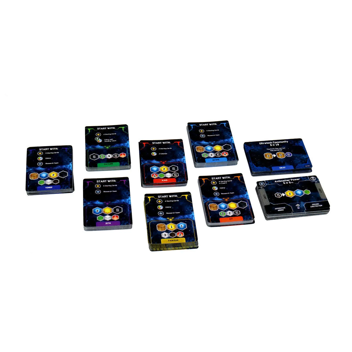 Sidereal Confluence: Remastered Edition Board Game