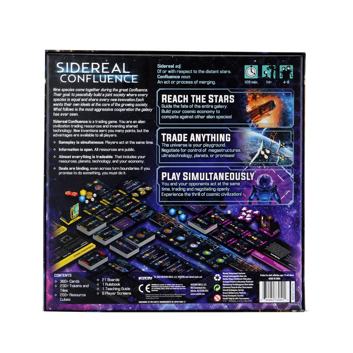 Sidereal Confluence: Remastered Edition Board Game