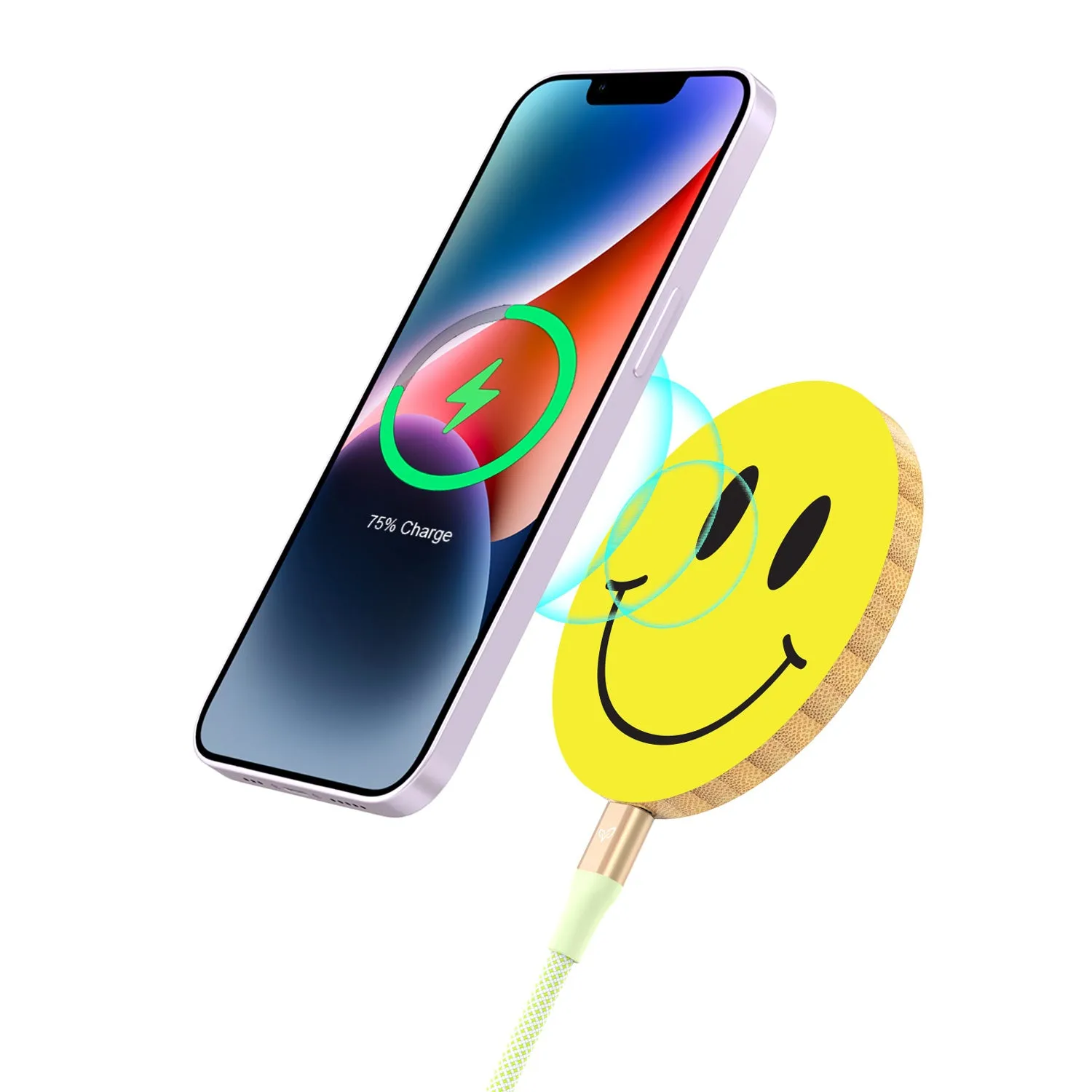 Spark of Joy - Bamboo Wireless Charger