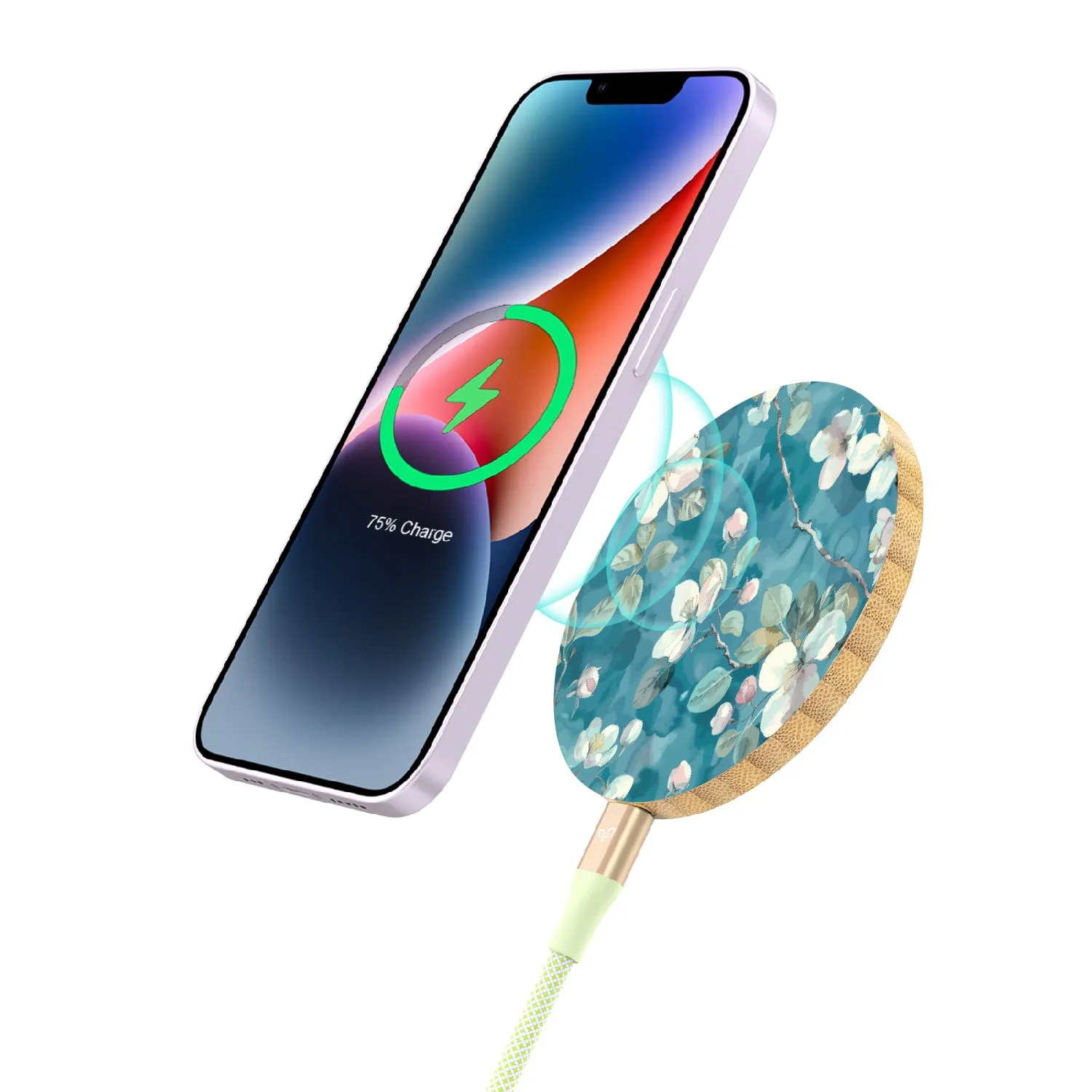 Sway & Sprout - Bamboo Wireless Charger