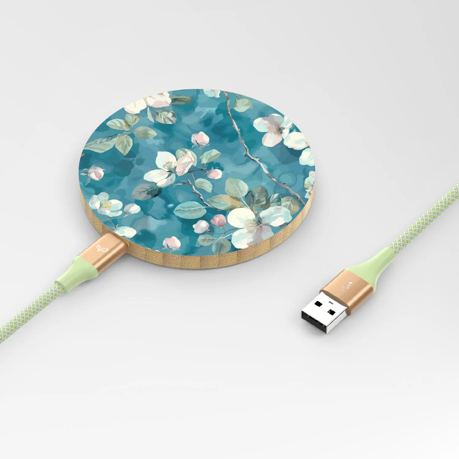 Sway & Sprout - Bamboo Wireless Charger