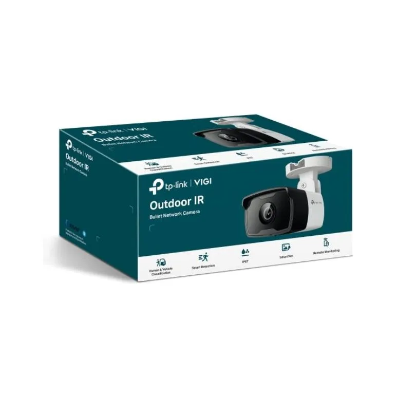 TP-Link VIGI 4MP C340I(6mm) Outdoor IR Bullet Network Camera,6mm Lens, Smart Detection, 3YW