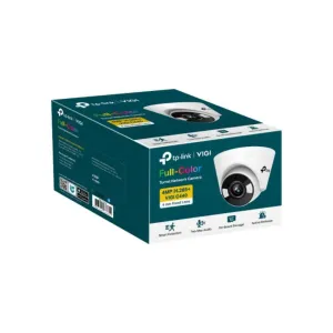 TP-Link VIGI 4MP C440(2.8mm) Full-Colour Turret Network Camera, 2.8mm Lens, Smart Detection, 3YW