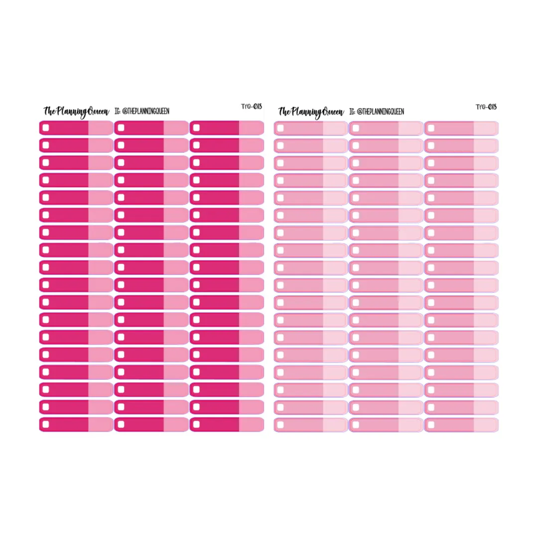 TPQ-018 Multicolor Expense Tracker Bundle | Budgeting stickers | Great gift for people who budget | budgeting stickers | Reminder Labels