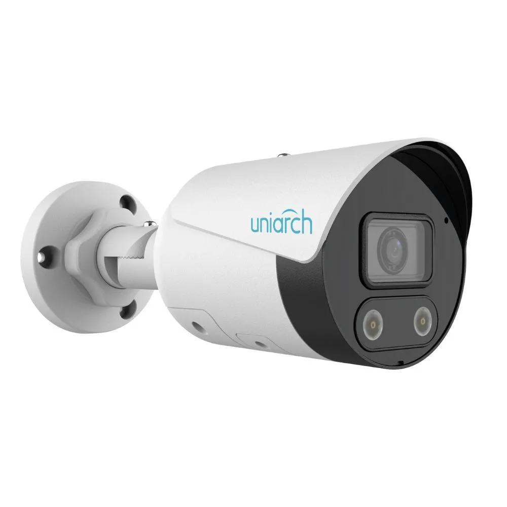 Uniarch 8MP HD Intelligent Light and Audible Warning Fixed Bullet Network Camera, IPC-B1P8-AF28KC